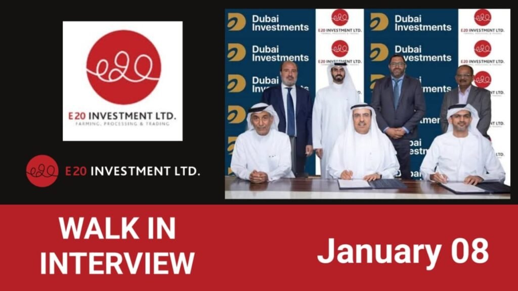 E 20 Investment limited
