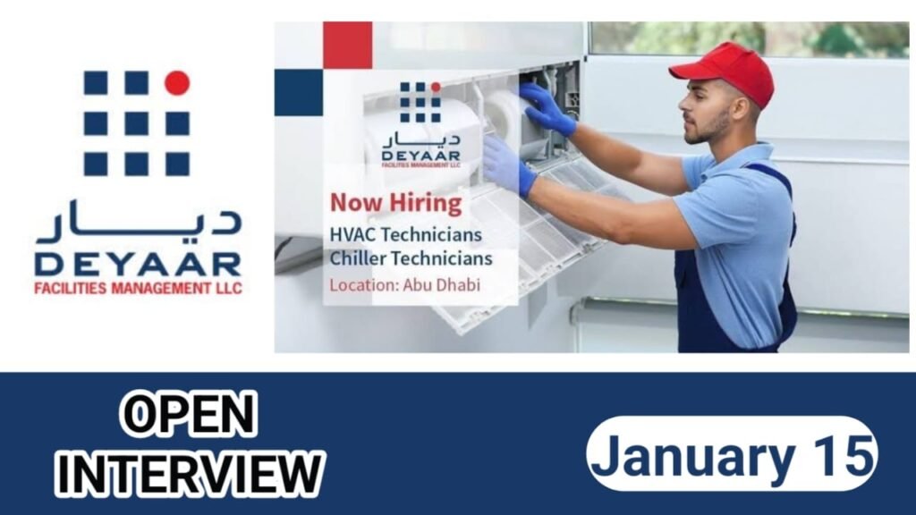 Deyaar FM Office Career 2024 -Walk in interview announced