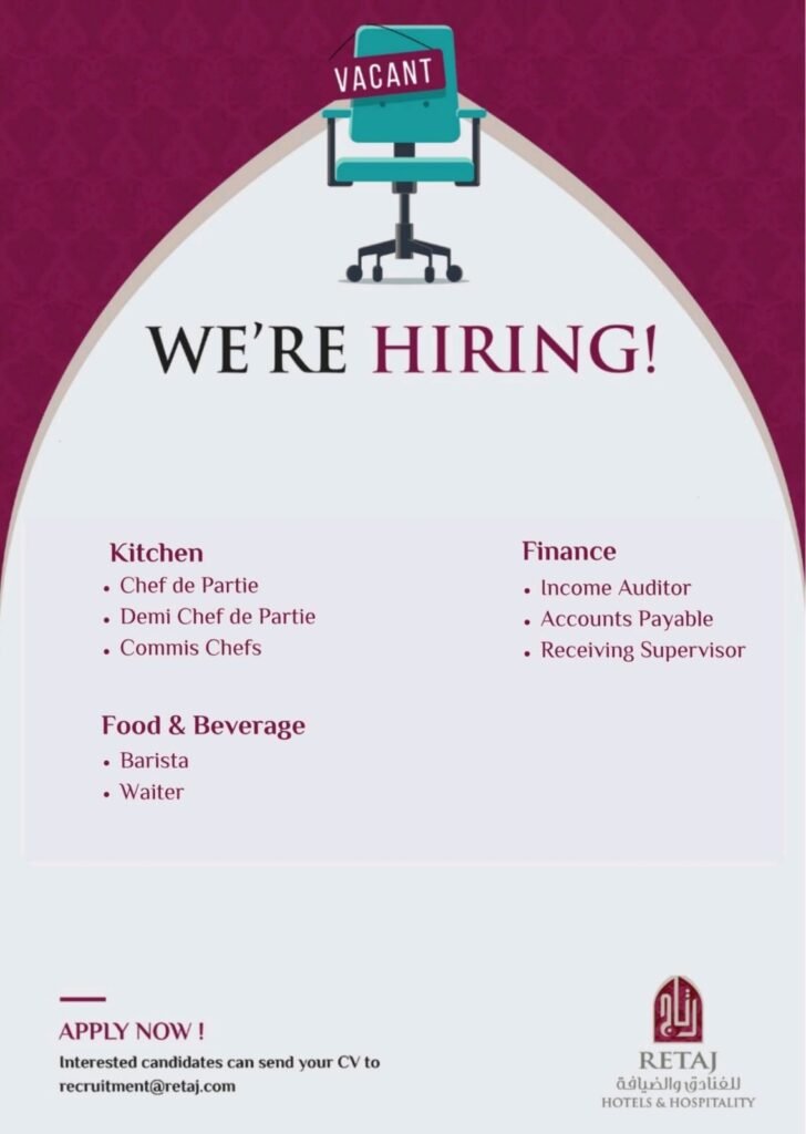Retaj Hotels & Hospitality Careers in Qatar