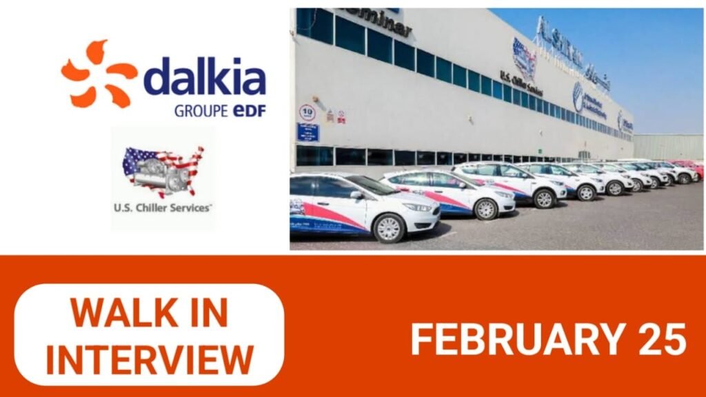 Dalkia u.s. Chiller Services Careers in UAE