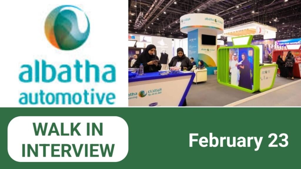 Albatha automotive Careers