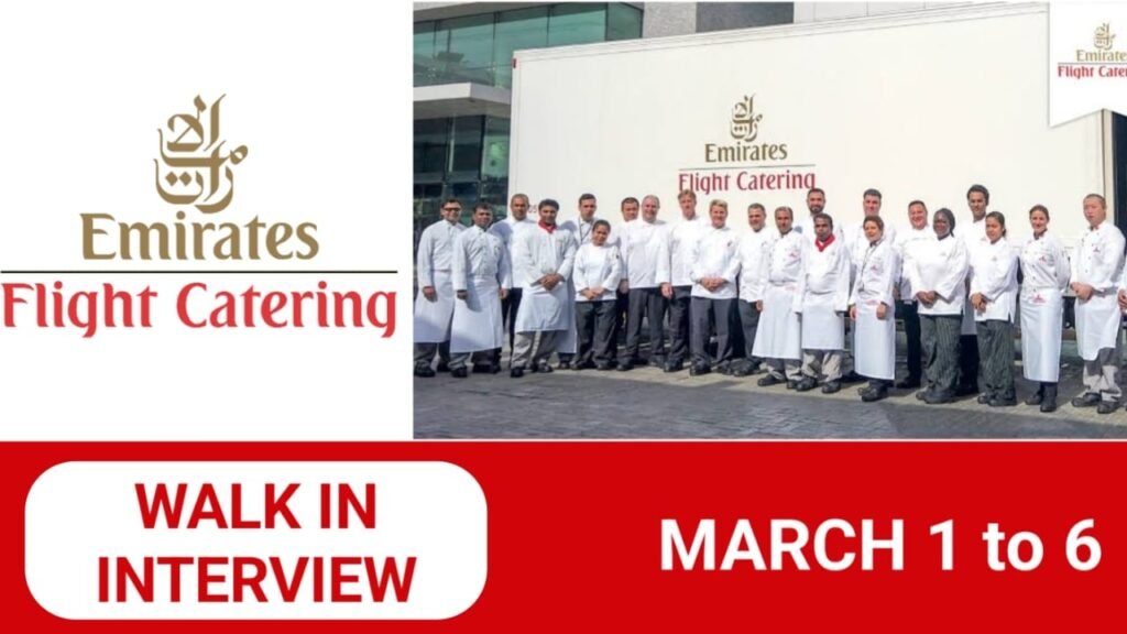 Emirates Flight Catering Careers in UAE