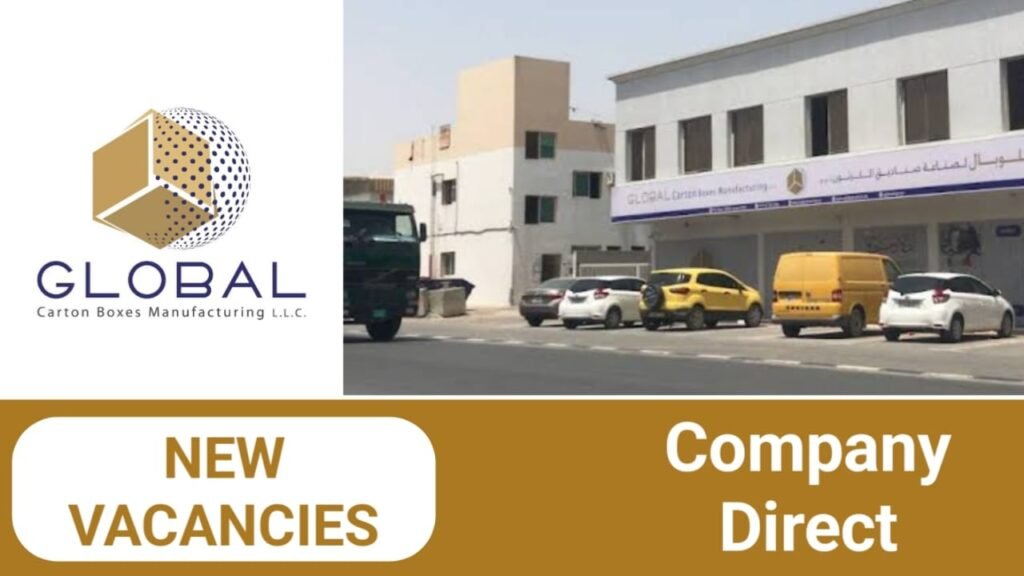 GLOBAL Carton Boxes Manufacturing L.L.C career