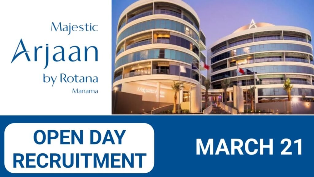 Onyx Arjaan By Rotana Careers in Bahrain