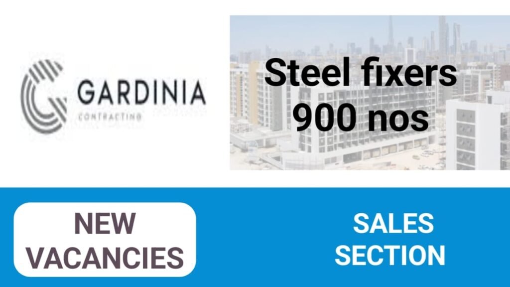 Gardinia Contracting Careers in UAE | Walk in interview 2024