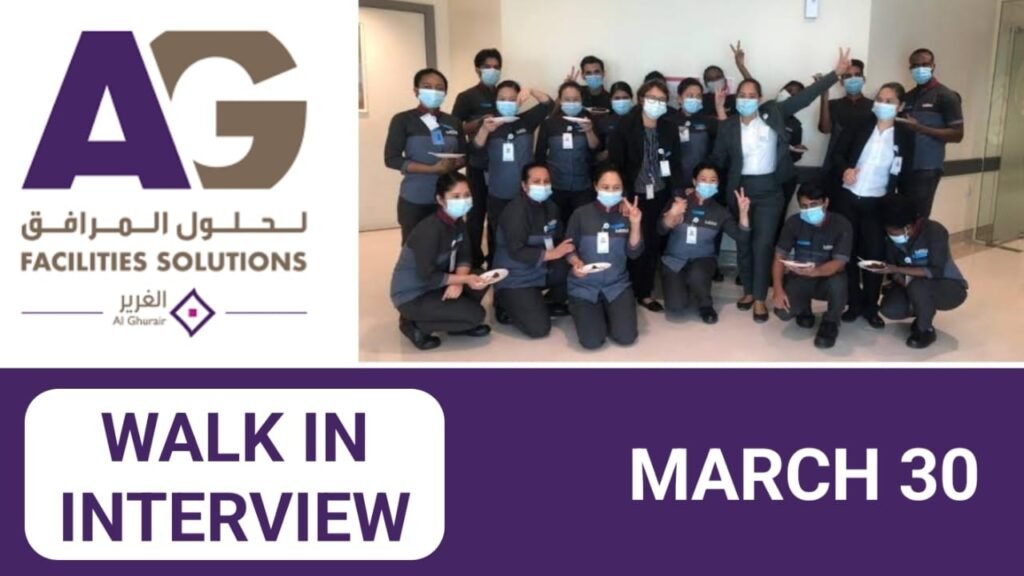 AG Facilities Solutions Careers in UAE