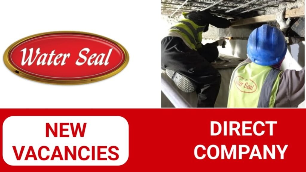 Waterseal Company Career in UAE| New Job Vacancies in UAE 2024