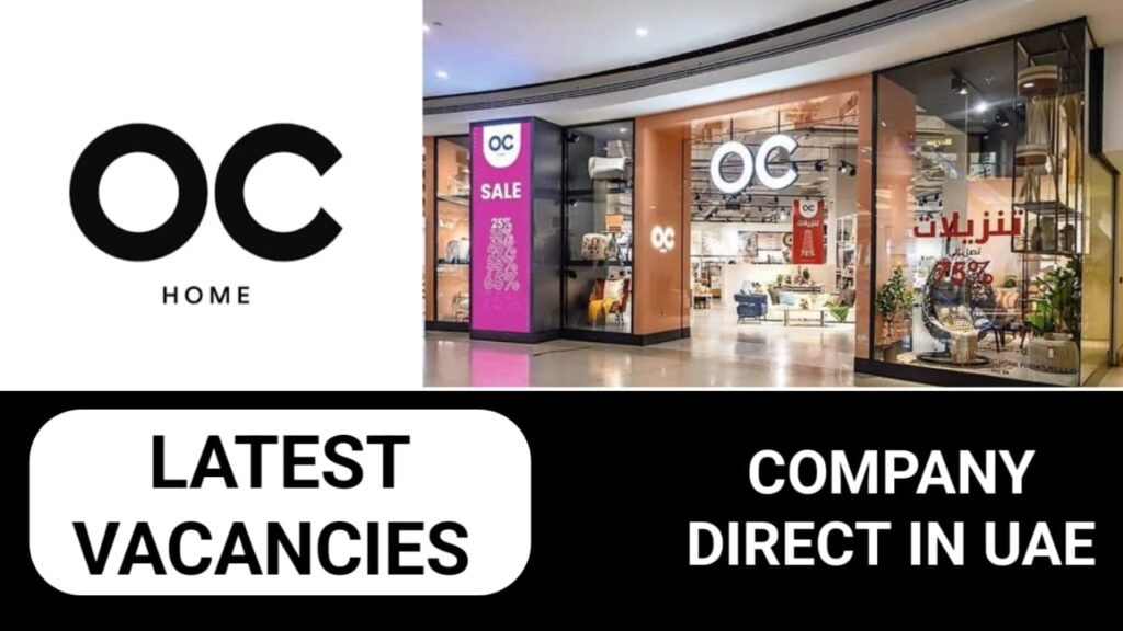 Ochome Furniture Careers in UAE