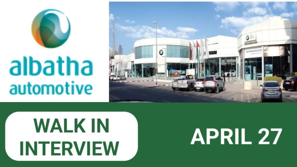 Albatha Automotive Careers in UAE