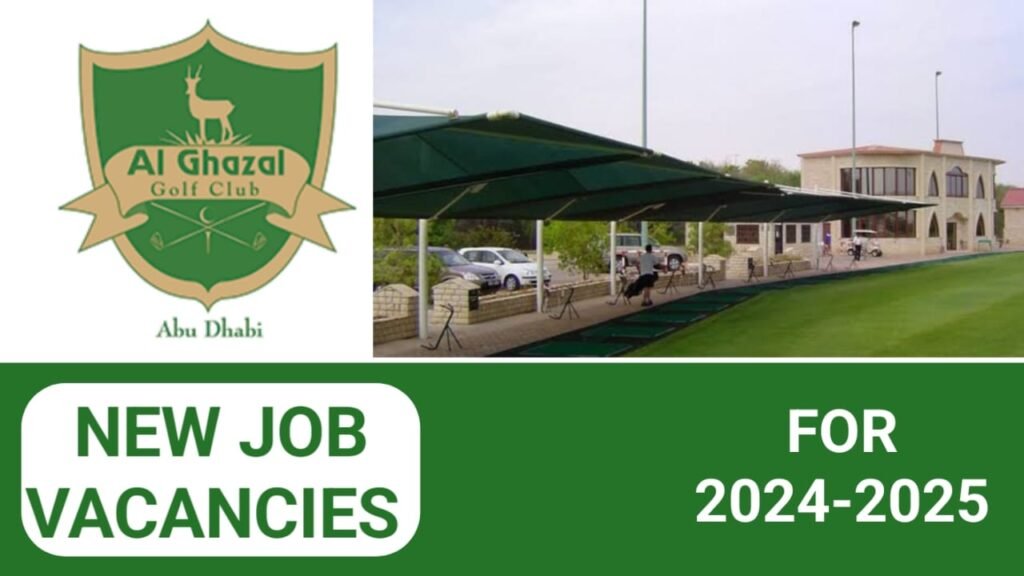 Al Ghazal Golf Club Careers in UAE