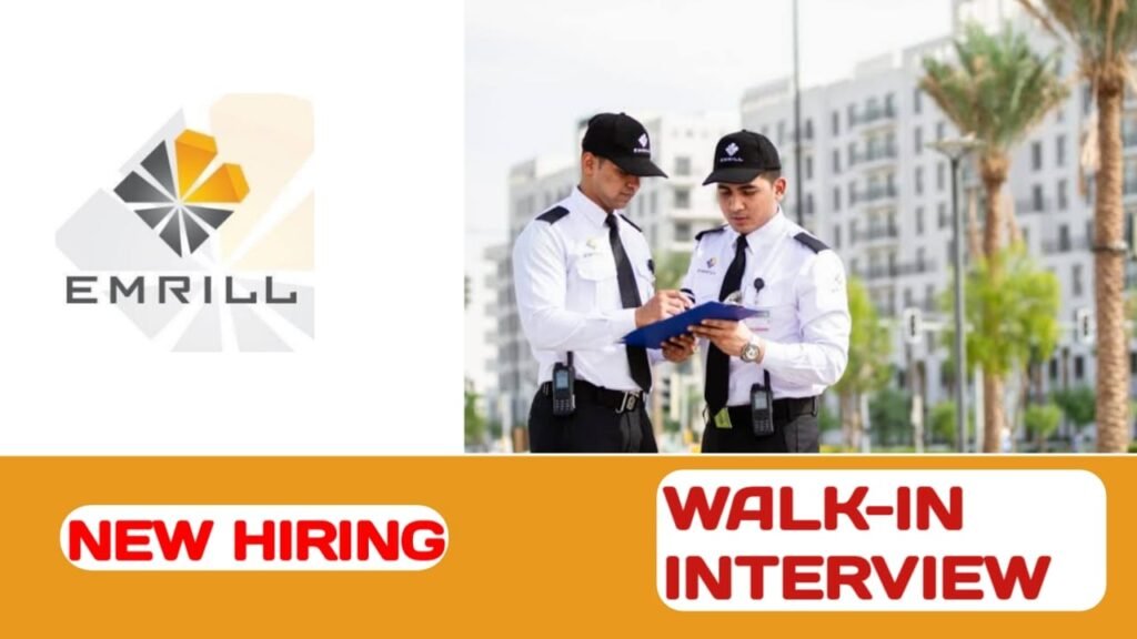 EMRILL CAREERS ANNOUNCED NEW VACANCIES IN UAE | WALK-IN INTERVIEW-2024