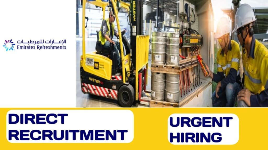 Emirates Refreshments Careers in UAE| UAE new job vacancies- 2024