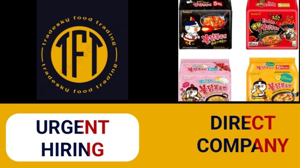 Trade Sky food trading Careers in UAE | UAE new job vacancies -2024