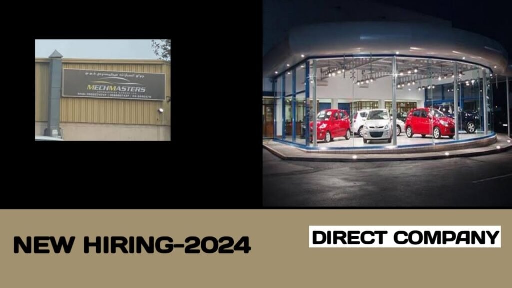 Mechmasters Auto Garage Careers in UAE | new job vacancies in UAE-2024