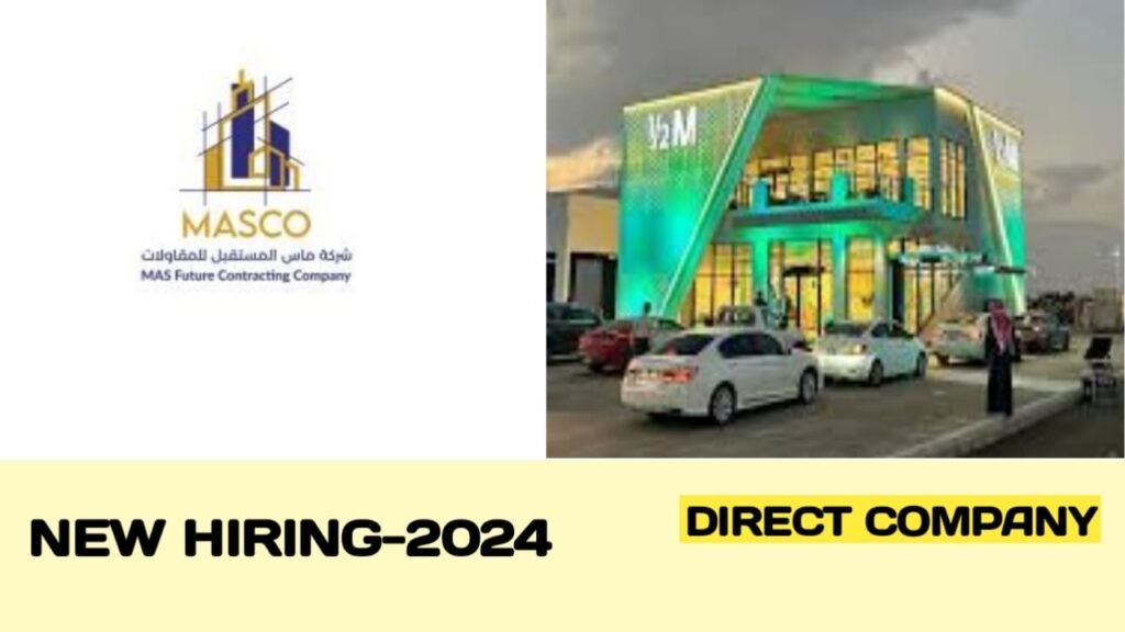 MAS FUTURE GENERAL CONTRACTING L.L.C Careers in UAE| UAE new job vacancies 2024