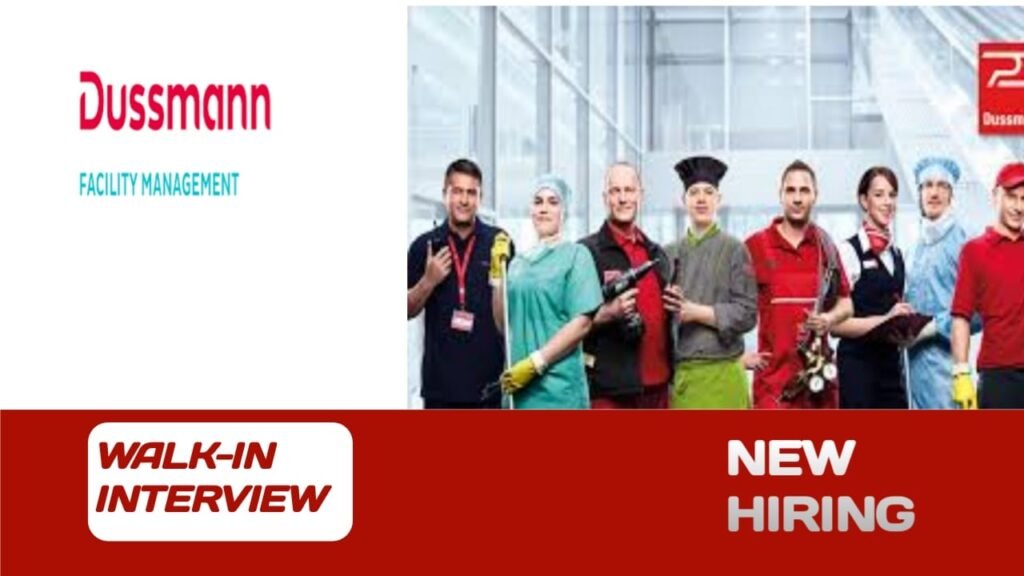 Dussmann Facility Management Announced Walk-in Interview In UAE | UAE Job Vacancies-2024