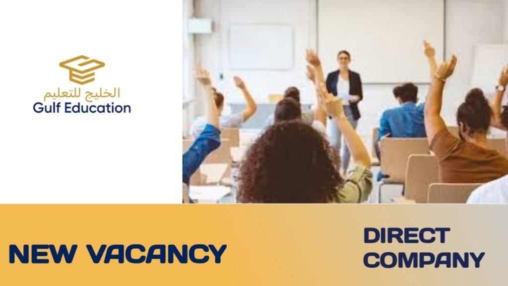 Gulf Education Careers in UAE | UAE new job vacancies 2024