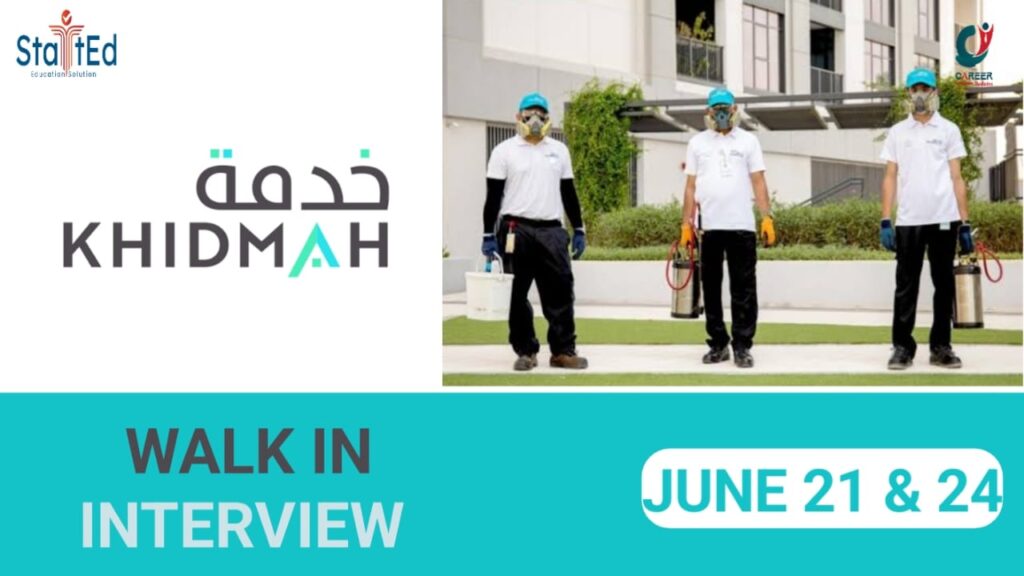 KHIDMAH FACILITY MANAGEMENT COMPANY WALK IN INTERVIEW IN UAE