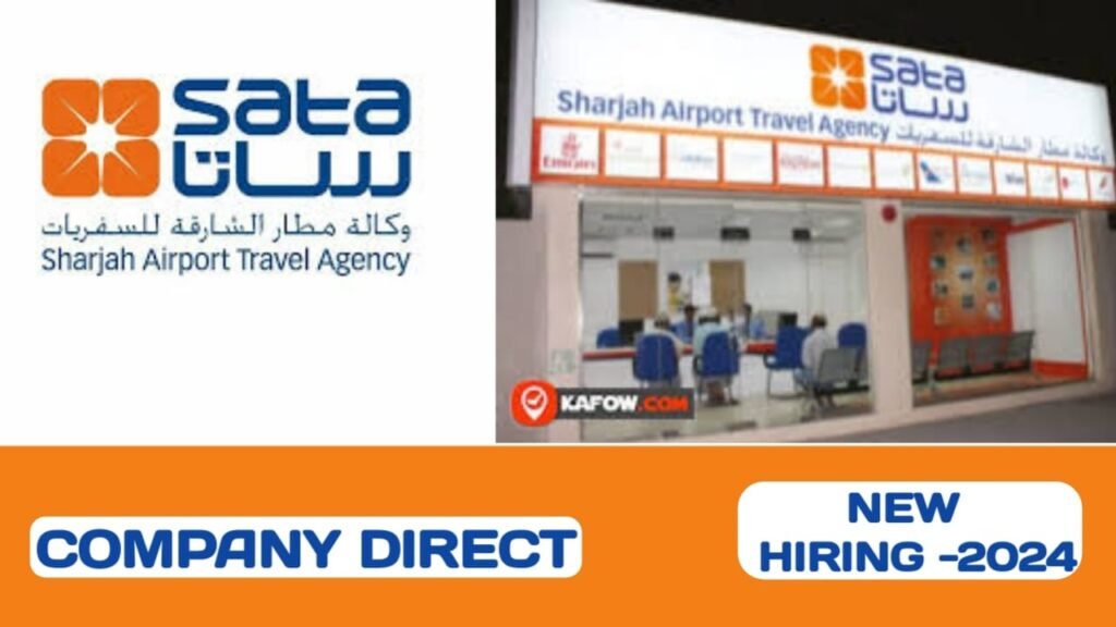 Sharjah Airport Travel Agency Careers in UAE | UAE new job vacancies 2024