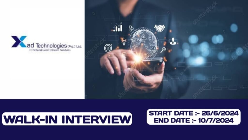 Xad Technologies LLC have vacancies in UAE | New Walk-in-Interview in UAE -2024