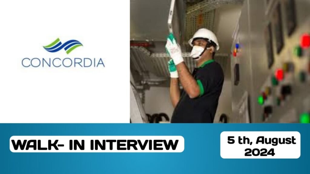 CONCORDIA DMCC Integrated Facility Management Company is seeking talented individuals in UAE | Walk-in interview in UAE-2024