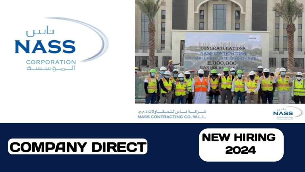 NASS Corporation have vacancies in Bahrain| New Job hiring in Bahrain - 2024