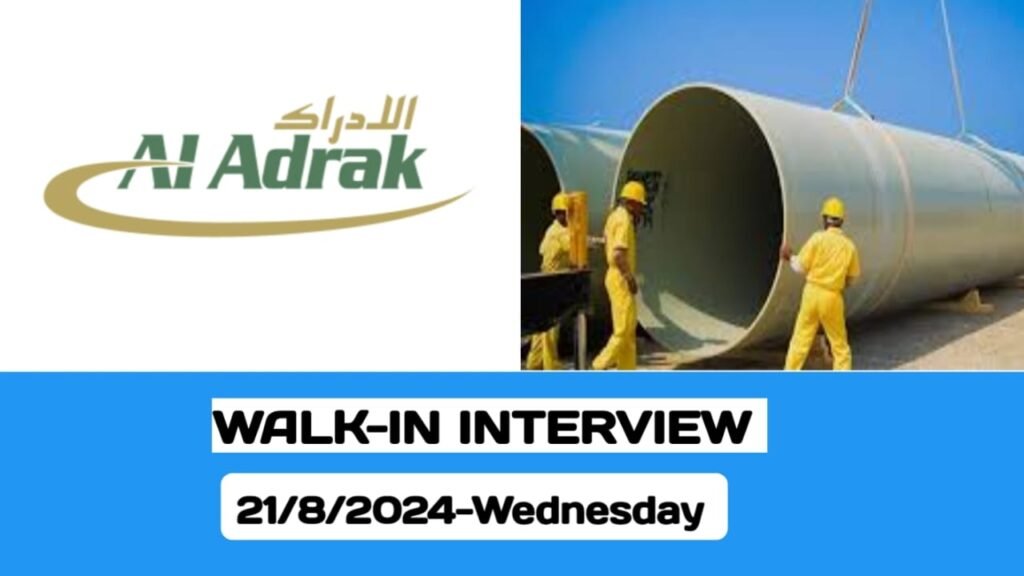 Al Adrak Careers have vacancies in UAE | Latest walk-in interview in UAE-2024