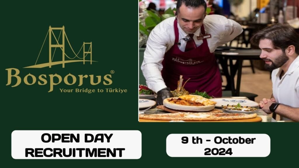 Bosporus Turkish Cuisine have open day recruitment in Bahrain| New job hiring in Bahrain- 2024