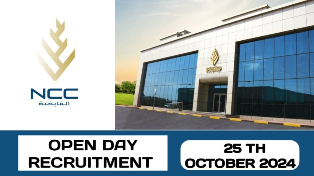 NCC have Open day recruitment in UAE | new job hiring in UAE - 2024