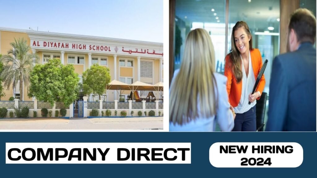 Al Diyafah High School L. L. C is searching for talented individuals in UAE | new job vacancies in UAE - 2024