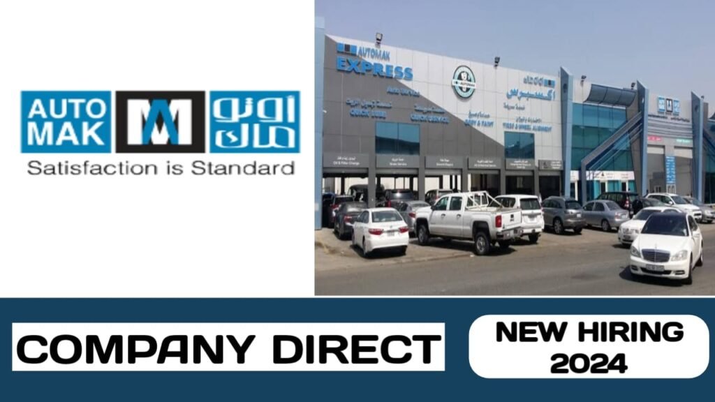 Automak Automotive co. k.s.c.c have Open day Recruitment in Kuwait | new job hiring in Kuwait - 2024