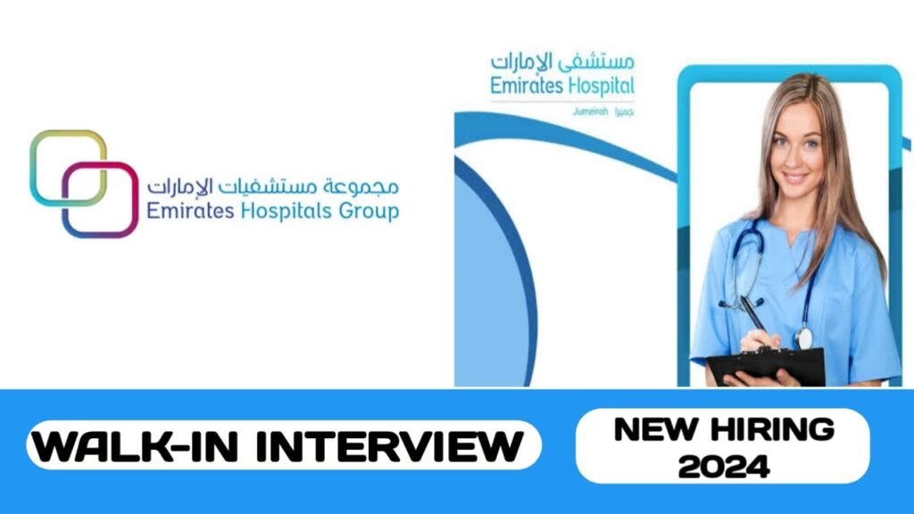 Emirates Hospital Group is ready to conduct walk-in interview in UAE | new job hiring in UAE - 2024