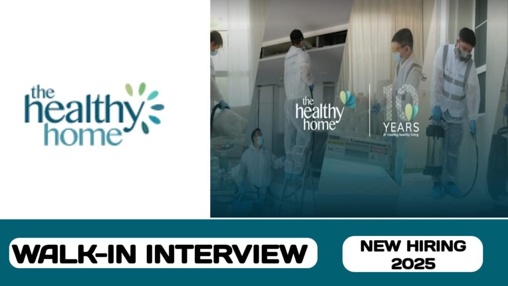 The healthy home cleaning services have new vacancies in UAE | Spot interview in UAE - 2025