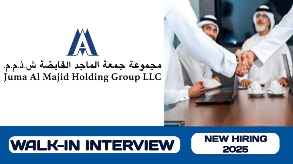 Juma Al Majid Holding Group L. L.C is conducting walk-in interview in UAE | new job hiring in UAE - 2025