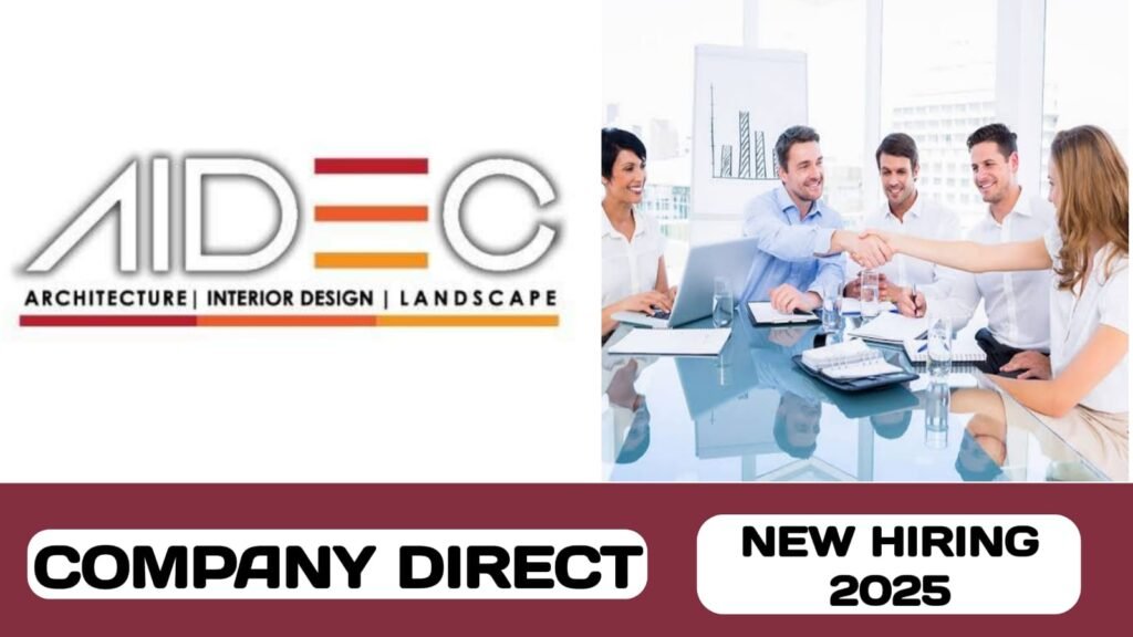 Architectural and Interior Design Engineering Consultancy. LLC (AIDEC) have new vacancies in UAE | new job hiring in UAE- 2025