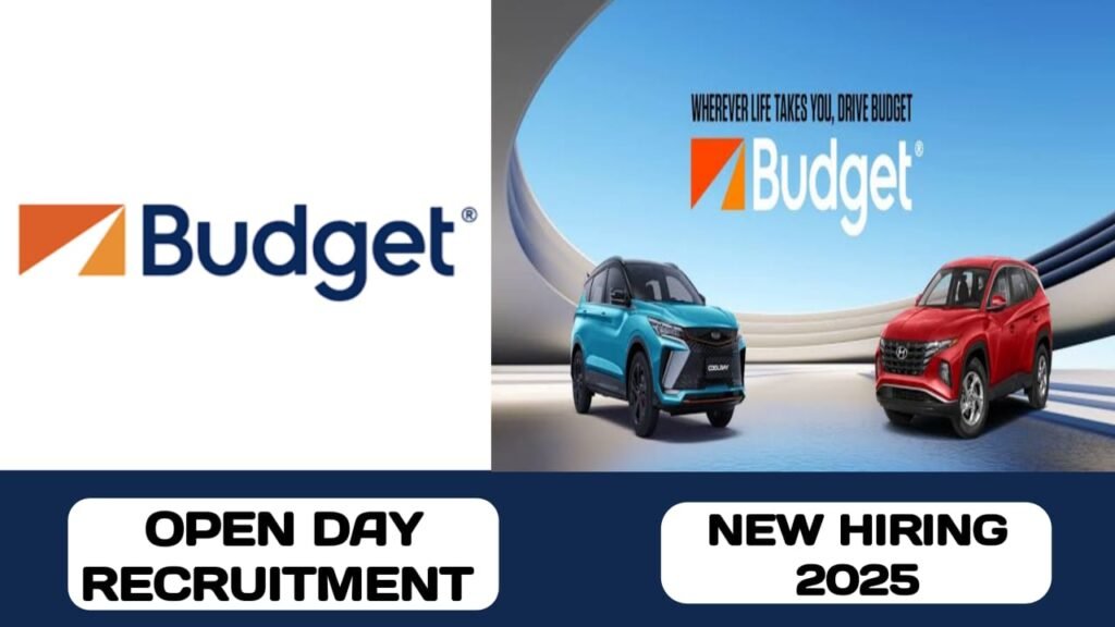Budget Rent a Car is conducting open day recruitment in UAE | New job vacancies in UAE - 2025