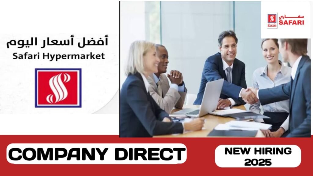 Safari Hypermarket have some new vacancies in UAE | new job hiring in UAE - 2025