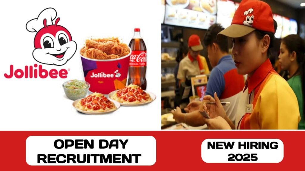 Jollibee have open day recruitment in UAE | new job hiring in UAE - 2025