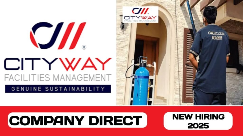 City Way Facilities Management have new vacancies in UAE | new job hiring in UAE - 2025