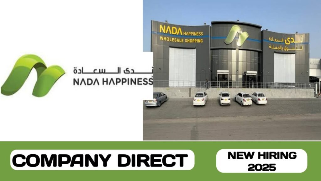 Nada Happiness Trading L. L. C have new vacancies in Oman | new job hiring in Oman - 2025