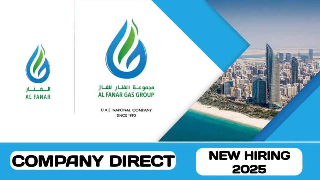 Al Fanar Gas group have some new vacancies in UAE | new job hirings in UAE - 2025