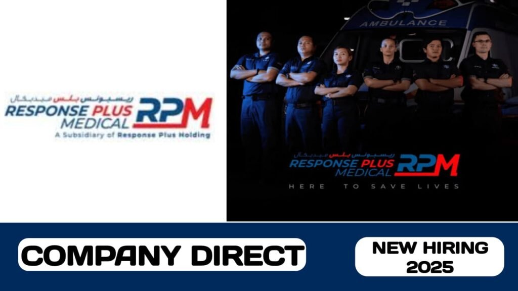 Response Plus Medical Service (RPM) have new vacancies in UAE | new job hiring in UAE - 2025