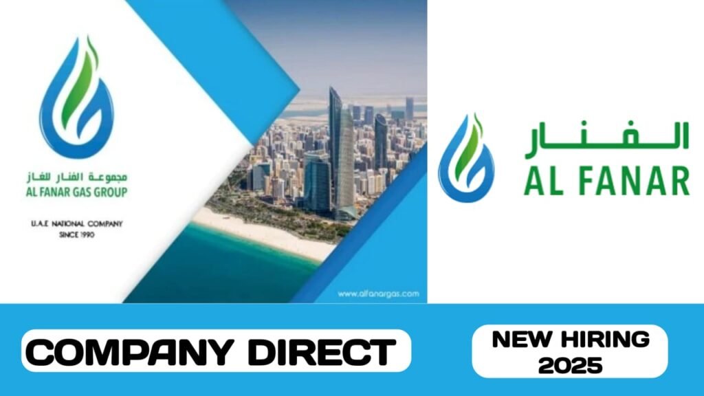 Al Fanar Gas group have some new vacancies in UAE | new job hiring in UAE - 2025
