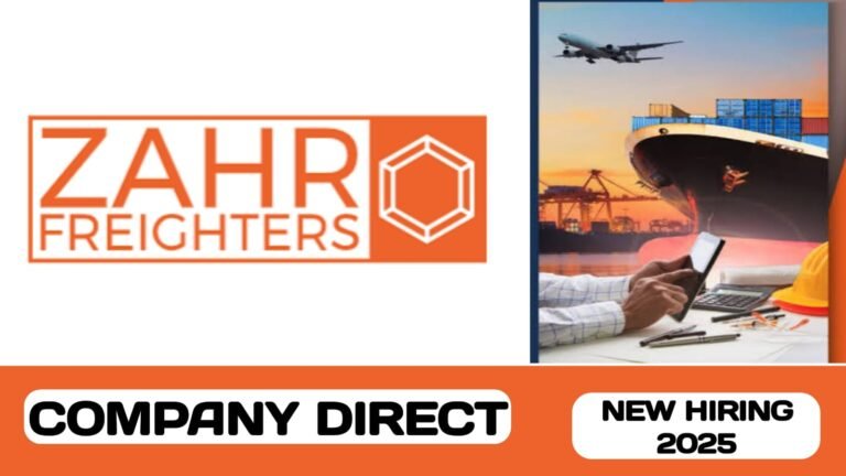 Zahr freighters have new vacancies in UAE | new job vacancies in UAE - 2025