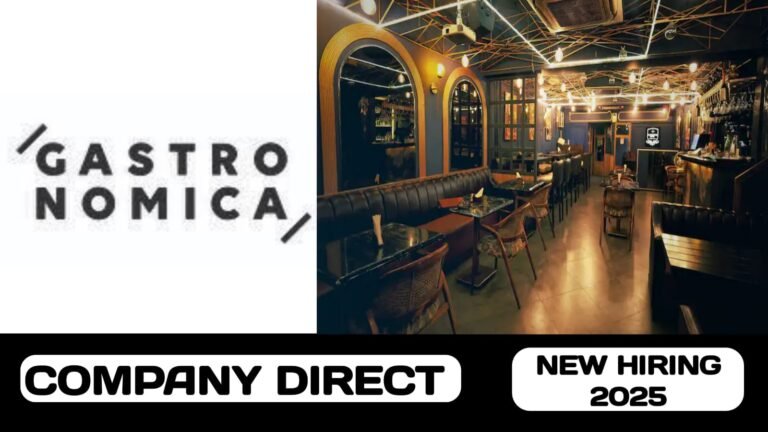 GASTRO NOMICA RESTAURANT HAVE NEW VACANCY IN KUWAIT | NEW WALK-IN INTERVIEW IN KUWAIT - 2025